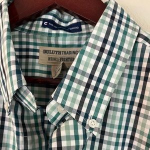 Deluth Trading Co Button up with magnetic buttons